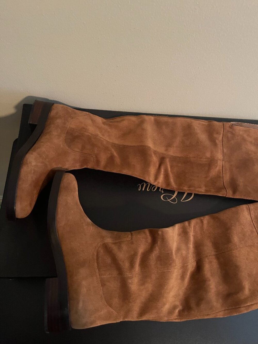 J Crew over the knee suede riding boots Sz 7 - Picture 5 of 11